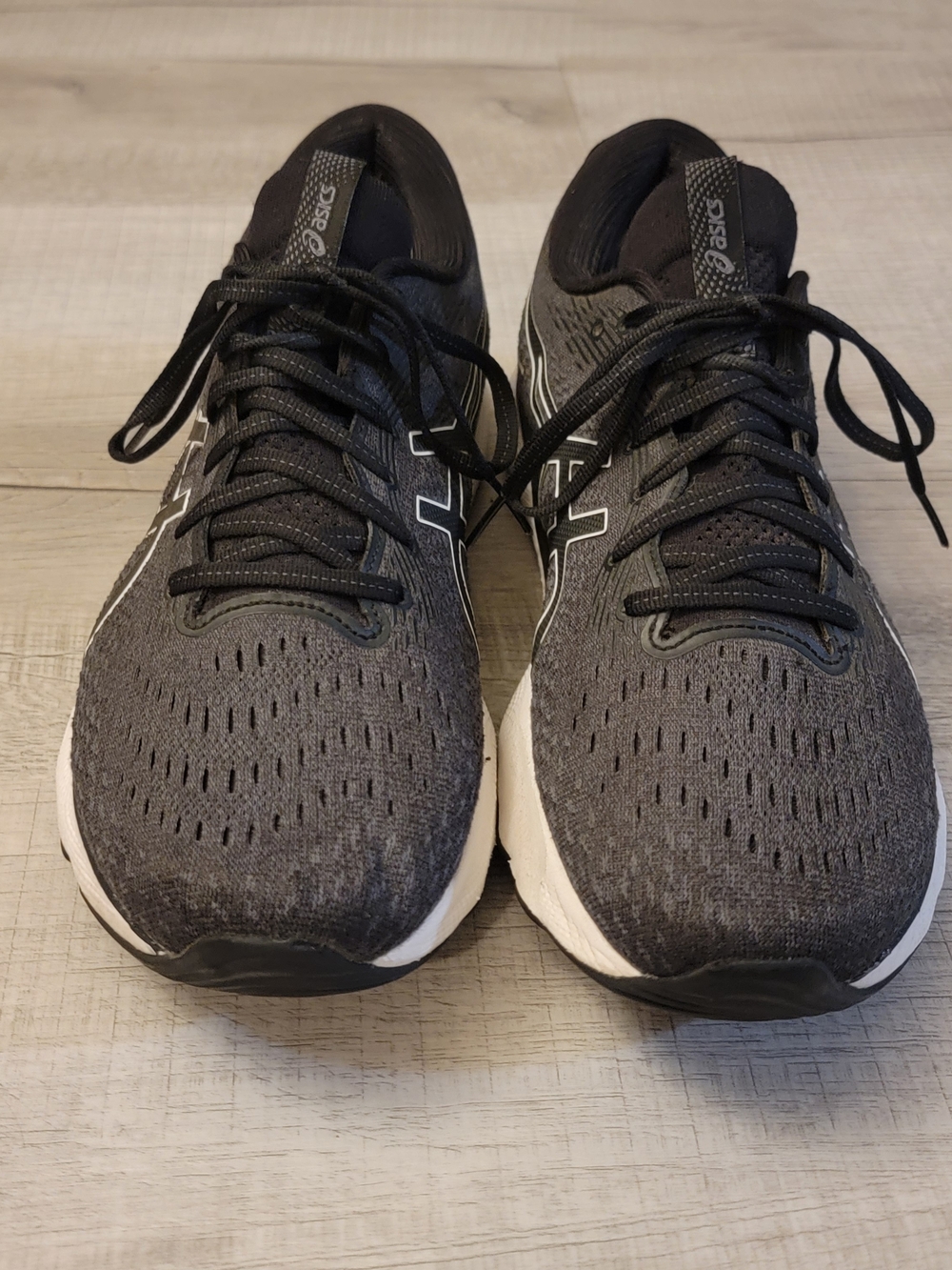 ASICS Men's Black Running Shoes